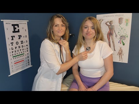 ASMR FULL BODY Physical Medical Annual Exam - GENTLE & SOOTHING (Soft Spoken Roleplay)