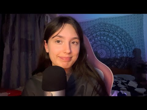 ASMR tapping + mouth sounds