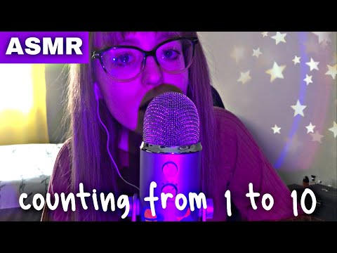 ASMR | Counting You To Sleep 🌙💤 (clicky whispers, up close whispering)
