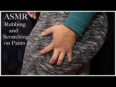 ASMR | Relaxing Rubbing and Scratching My Workout Pants | Semi-Aggressive |