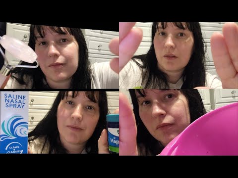 ASMR Let me help you get rid of your Sinus Headache .. Sinus Pain Relief and Relaxing
