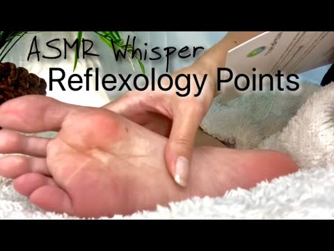 ASMR Whispering Reflexology Points
