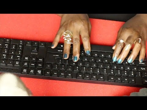 ASMR Keyboard Typing | Hello, Are You There?