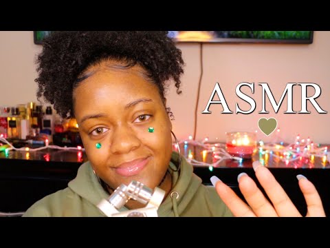 ASMR | Inaudible Whisper (Sensitive Mic) + Face Tracing/Touching ✨💚
