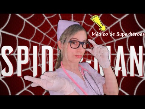 Eres SPIDER-MAN 🕷 | Médico de SuperHéroes | SusurrosdelSurr ASMR | Roleplay en Español *