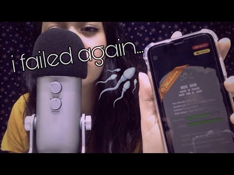 ASMR BITLIFE GAMEPLAY | I DIE AT 19? (another fail lol)