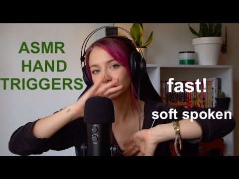 ASMR hand triggers! (slightly chaotic vibes)