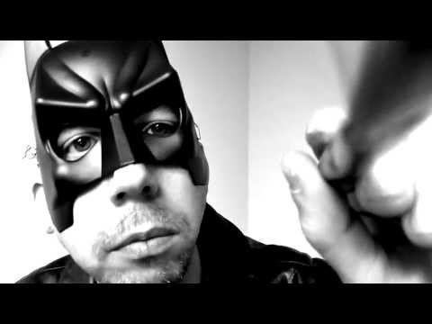 Face Painting by Batman ( ASMR performance & Batman Parody #1 )