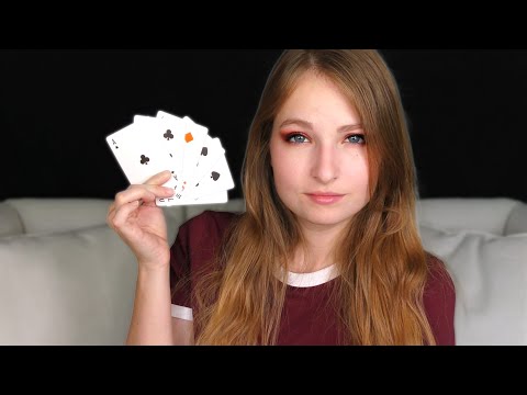 ASMR | Life Rambles and Playing with Cards