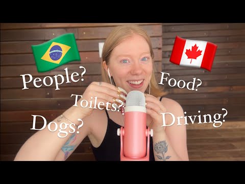 ASMR - differences between Brazil and Canada