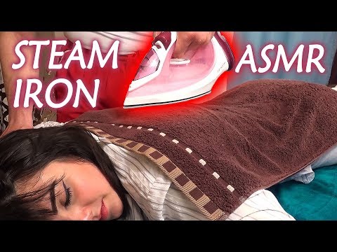 Steam Ironing Massage ASMR