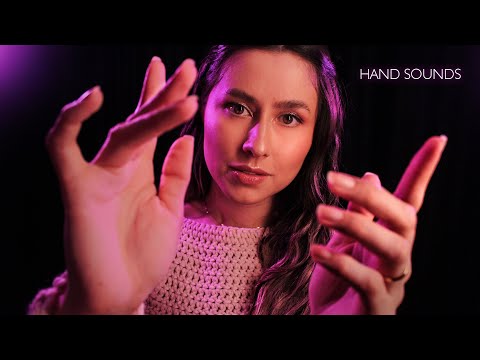 ASMR Up-Close Hand Sounds & Hand Movements ✨ NO TALKING