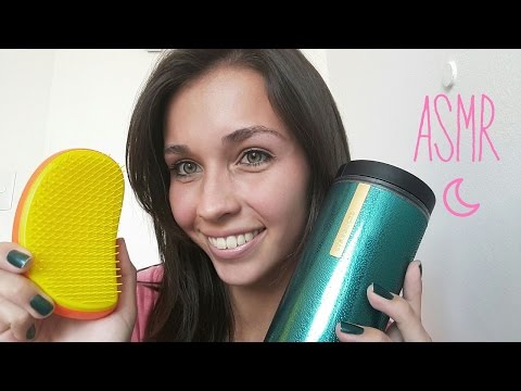 ASMR: Tapping and Scratching w/ Whispers (BINAURAL)