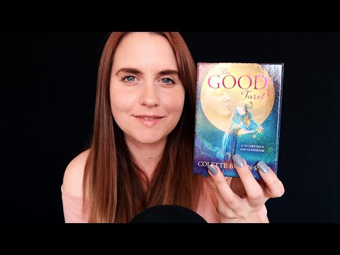 ASMR Learning How To Read Tarot Cards (Soft Speaking/Tapping))
