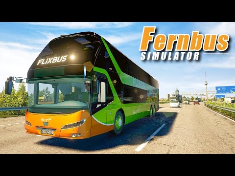 ASMR dirigindo ônibus! Fernbus Simulator