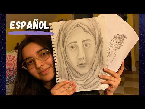 Enseñándoles Mis Dibujos 🎨👩🏻‍🎨 | Puerto Rican Accent