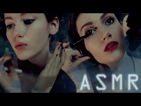 АСМР вечерний макияж - шепот / ASMR whisper