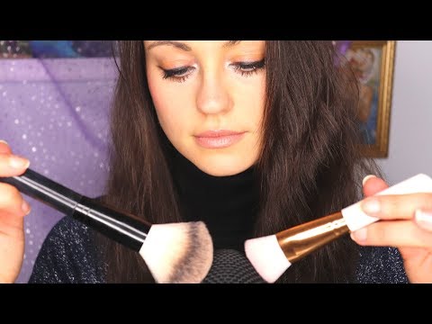 [ASMR] Sanftes Brushing Mit Ausgewählten Pinseln ~ Mic Brushing ~ Camera Brushing ~ Deutsch/German