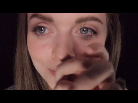 ASMR | Tapping on Your Face (Whispered Ramble)