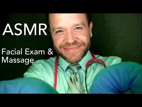 ASMR | Medical Facial Exam and Massage (Role Play)