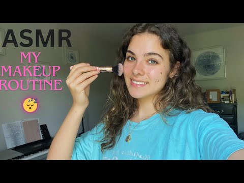 ASMR doing my makeup routine on you! 😴