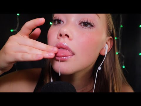 ASMR| A LOT OF SPIT PAINTING FOR SLEEP AND RELAXATION💦😴❤️
