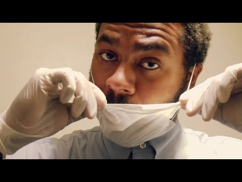 ASMR Pre Dental Surgery Check up | Root Canal | Dentist Cleaning & Scraping | Latex Glove Sounds
