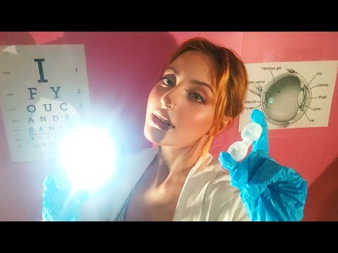 ASMR | Eye Doctor Roleplay 👩‍⚕️ [Personal Attention, Contact Lenses Application] ft. Multicolorlab