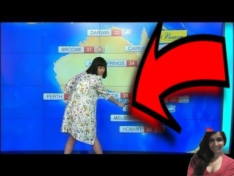 Katy Perry Does Weather Report on Australia Sunrise Show & Talks Miley Kiss ?! - Video Review