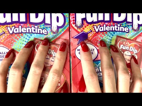 ASMR Valentine Candy Box Tapping