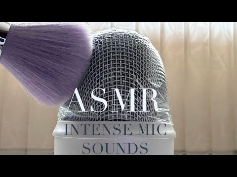 ASMR Intense Mic Sounds / Scratching, Brushing, Rubbing (no talking)