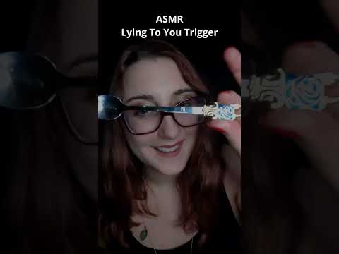 ASMR Lying To You Trigger #short (asmr) eyeshadow pallet