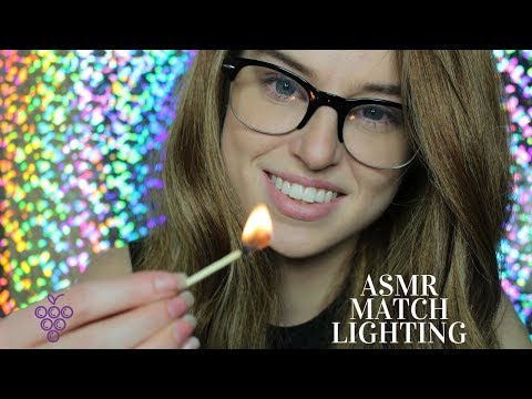 ASMR Match Lighting and Wispered Wish Making