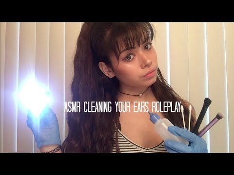 ASMR Cleaning your Ears Roleplay
