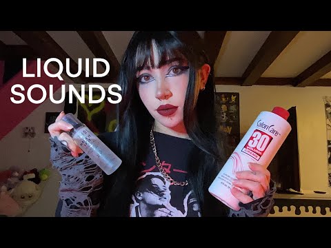 Liquid Sounds ASMR | Whispering, Rambling, Tapping, Scratching