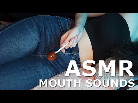 ASMR Lollipop Eating and Licking | Wet Mouth Sounds | No Talking