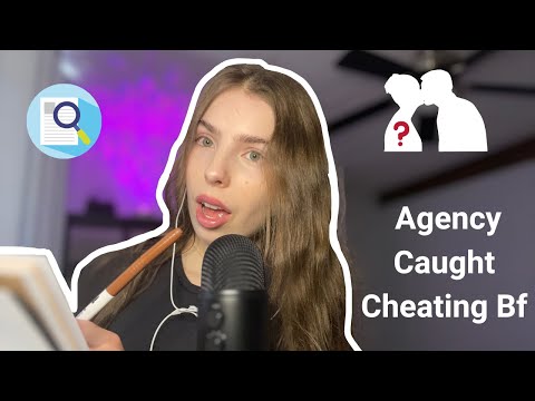 ASMR - POV: Agency caught your boyfriend cheating 🕵️‍♀️ 👩‍❤️‍💋‍👨 (keyboard tapping + marker sounds)