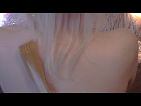 ASMR: Back and Hair Pampering with Ambient Sounds
