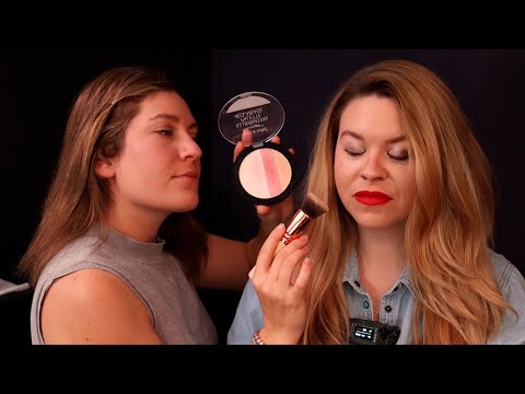 [ASMR] Doing My Subscriber's Make Up & Hair | Gentle Movements Soft Spoken Roleplay