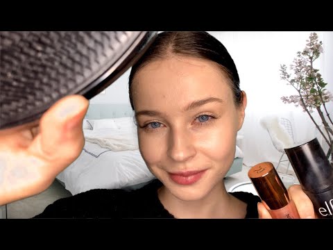 ASMR Friend Takes Care Of You After A Bad Day 💙 | Hair Brushing, Positive Affirmations & Makeup