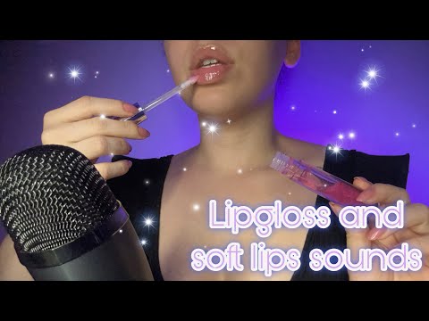 Lipgloss & Soft Lips Sounds | ASMR