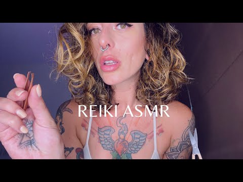 Sensual Reiki ASMR | 🧿 Plucking and Snipping your negative energy 🧿 Close personal attention 💆‍♀️