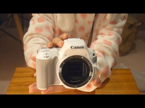 [한국어 ASMR] 속삭이며 새 카메라 언박싱 / Whispering  ASMR Canon 200D Unboxing