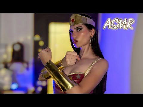 ASMR Wonder Woman Rescues YOU! 🤩💪 (Latex Gloves, Medical Triggers,Taking Care of You)
