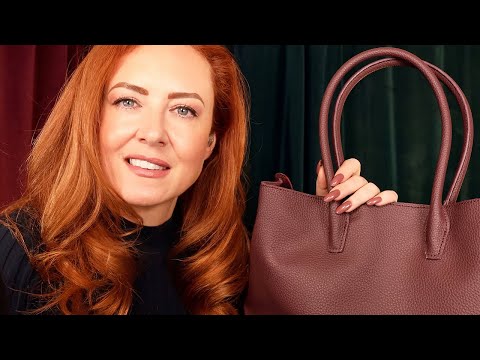 What's In My Bag '23 🌟 ASMR 🌟 Soft Spoken, New, Recycled, Fabric, Tapping