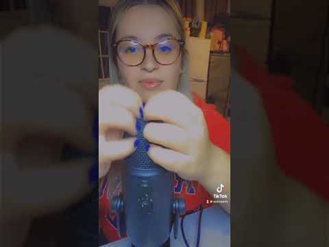 One minute of fast & aggressive mic scratching & tapping ASMR- #shorts #asmr