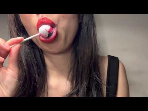 ASMR Licking lollipop | no talking