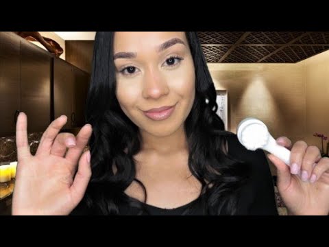 ASMR Luxury Spa Facial Treatment For Relaxation (Roleplay) #2