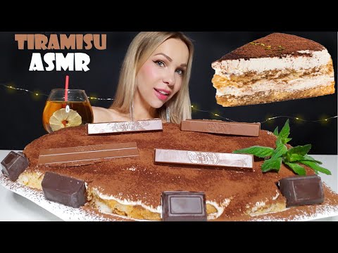 ASMR | TIRAMISU CAKE 티라미수 케이크 리얼사운드 (Soft EATING SOUNDS) MUKBANG