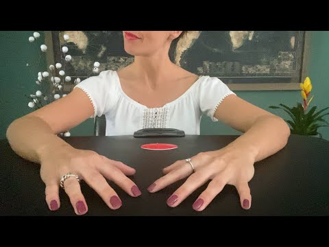 ASMR - Fast Tapping - ASMR With Just a Huge Leather Portapuzzle - LoFi Tapping - No Talking